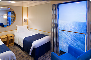 Harmony of the Seas - İç Kabin Virtual Balkonlu Kabin (4U)